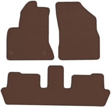 Citroen C4 Picasso s 5 sedeži, letniki 2006-2013. Namenske preproge - EVA SATJE RJAVE
