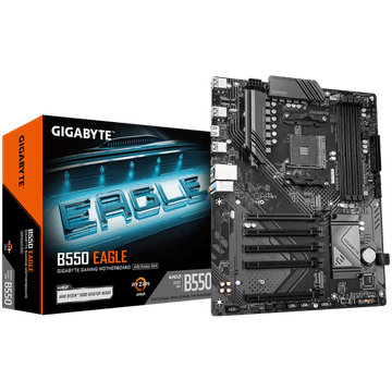 Gigabyte B550 EAGLE AM4 ATX osnovna plošča - AMD B550, 4xDDR4, 2xM.2, 4xSATA, 1Gb LAN, 1xHDMI