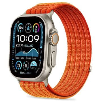 Tech-protect Nylon Sport pašček za Apple Watch (44 / 45 / 46 / 49mm), orange