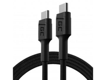 Green Cell Green Cell kabel PowerStream USB-C 1,2 m PD (60 W), 480 Mbps, Ultra Charge, QC 3.0