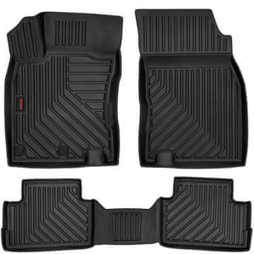 8014024 - 3D gumijaste preproge z visokim robom, primerne za: Nissan Qashqai I (2007-2014) [RB]