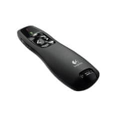 shumee LOGI R400 Wireless Presentation Remote brezžični laserski prezentator črn (910-001354)