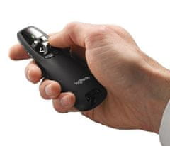 shumee LOGI R400 Wireless Presentation Remote brezžični laserski prezentator črn (910-001354)