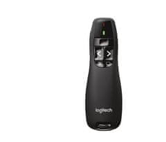 shumee LOGI R400 Wireless Presentation Remote brezžični laserski prezentator črn (910-001354)