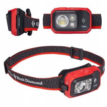 Black Diamond Naglavna svetilka STORM 450 oranžna BD6206718001
