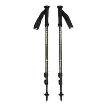 Black Diamond Pohodniške palice EXPLORER 3 unisex zelene BD1125513010