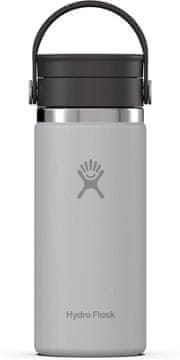 Hydro Flask ŠIROKI FLEKSIBILNI POKROV 473 ML Unisex steklenica siva W16BCX035
