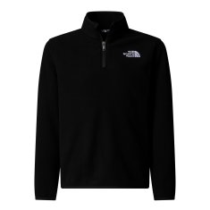 The North Face Otroški flis GLACIER 1/4 ZIP črne barve NF0A8CVGJK3 r L