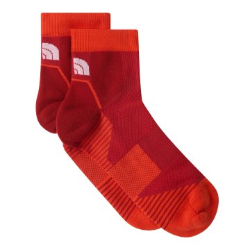 The North Face Unisex nogavice TRAIL RUN QUARTER rdeče NF0A882EM7P r M