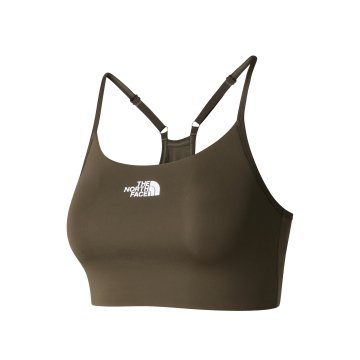 The North Face Ženski športni modrček FLEX zelene barve NF0A8BRU21L r S