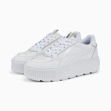 Puma Otroški športni copati KARMEN REBELLE JR beli 38842001 velikost 38