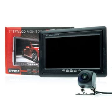 Komplet za vzvratno vožnjo 7" TFT LCD monitor + AHD 170° kamera IP67, 1280x960