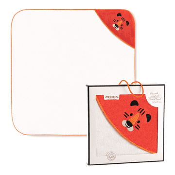 Zwoltex TIGER Kopalna brisača s kapuco za otroke 350g 90x90cm