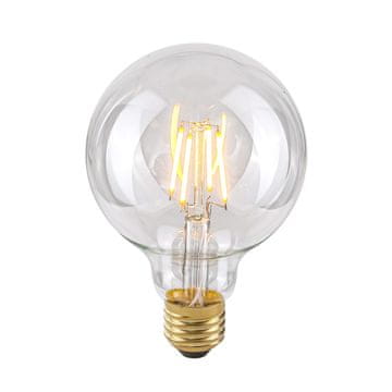 LED žarnica E27 4W topla retro Edison žarnica Italux 801404 G95