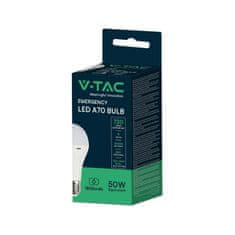 V-TAC LED žarnica za nujne primere 9W E27 A70 VT-509 nevtralna 720lm