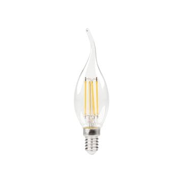 Dekorativna LED žarnica XLED C35F E14 5.9W sveča topla barva 806lm Kanlux