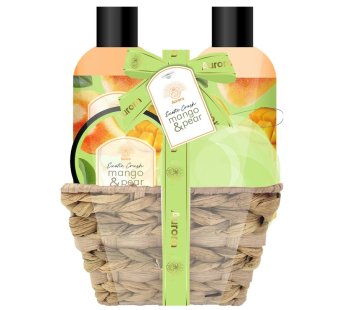 Darilni set AURORA za ženske "Exotic Crush - mango in hruška"