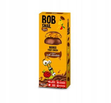 Bob Snail mango mlečna čokolada 30 g