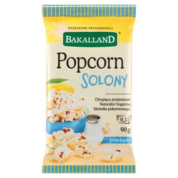 BAKALLAND slane kokice za mikrovalovno pečico 90 g