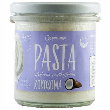 kokosova pasta Kokosova pasta z eritritolom 300 g