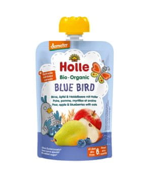 Holle HRUŠKA, JABOLKO, JAGODE, OVSENA PENA BREZ SLADKORJA DEMETER BIO 100 g