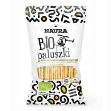 Polnozrnate ovsene in pirine palčke s kurkumo BIO 45g
