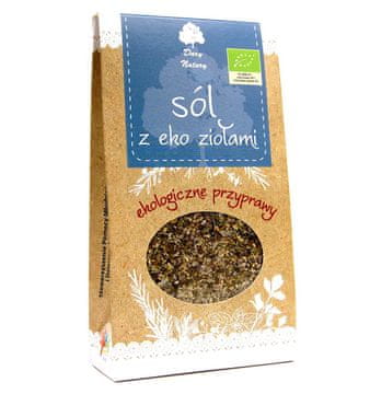 SOL Z ORGANSKO PRIDELANIMI ZELIŠČI 100 g - DARILA NARAVE