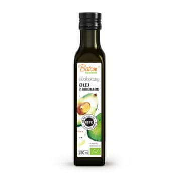 AVOKADOVO OLJE HLADNO STISNJENO KETO ORGANSKO 250 ml - BATOM