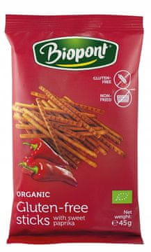 BIO BREZGLUTENSKI PALČKI ORGANSKE PALČKE 45 g -