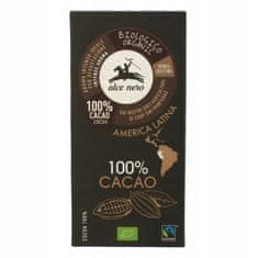 Alce Nero GRENKA PLOŠČA 100% ORGANSKI KAKAV 50 g -