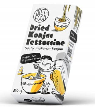 Suhi konjac fettuccine testenine 80g 80g