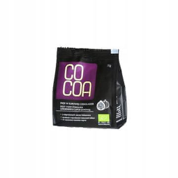 Cocoa+ Fige v surovi čokoladi, bio 70 g kakava