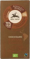 Alce Nero Temna čokolada iz pravične trgovine, brez glutena, ekološka, 100 g