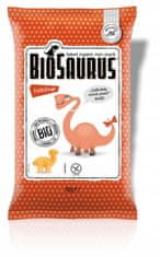 Arcibiskupské víno Koruzni čips Dinosaurs z okusom kečapa, brez glutena, ekološki, 30 g