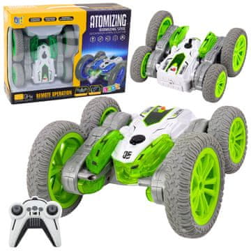 slomart LEAN TOYS RC kaskaderski avto na daljinsko upravljanje, zelena