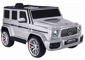 Mercedes G63 S306-1 srebrn električni avtomobil