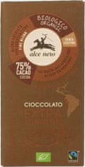 Alce Nero Temna čokolada iz pravične trgovine, brez glutena, ekološka, 100 g