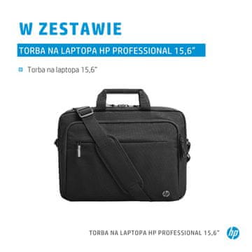 HP -jeva profesionalna torba za prenosni računalnik 15,6 palcev