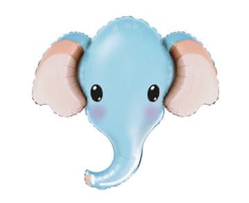 Flexmetal Folija balon Fx Elephant Blue Elephant 60 cm na prosto