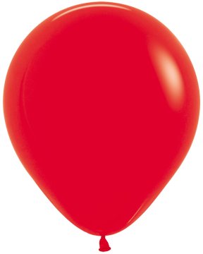 em rdeči lateks baloni 45 cm, 25 kosov.
