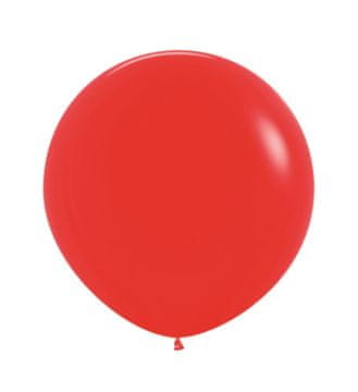 em rdeči lateks baloni 60 cm, 3 kosi.