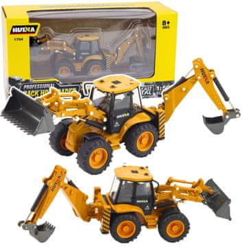 Huina Metal Teleskopski kolesni nakladalnik Rumen 1:50
