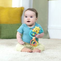 Bright Starts Igrača z obročkom C aktivna Winnie the Pooh Busy Bear 0m+