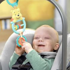 Bright Starts Igrača z obročkom C aktivna Winnie the Pooh Busy Bear 0m+