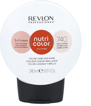 Revlon Professional Revlon Nutri Color maska za lase 740 Light Copper 240 ml