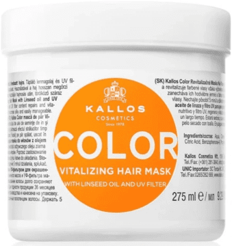 Kallos maska za poživljanje barve las 275 ml