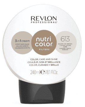 Revlon Professional Revlon Nutri Color maska za lase odtenek 613 zlato pepelnato rjava 240 ml