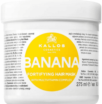 Kallos maska za krepitev las z banano 275 ml