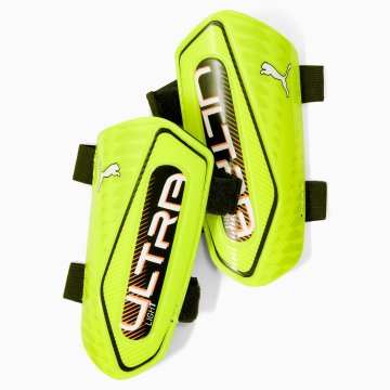 Puma ULTRA LIGHT STRAP unisex nogometni ščitniki za goleni zeleni 03099207 r S