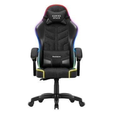 Igralni stol Huzaro Force 2.7 RGB črne barve
